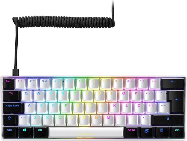 Actual product image Sharkoon SGK50 S4 Keyboard USB QWERTY Italian (IT, Cable)