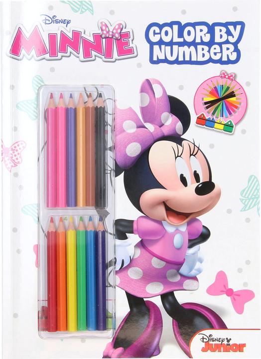 Actual product image Colour by Numbers - Minnie Mouse
