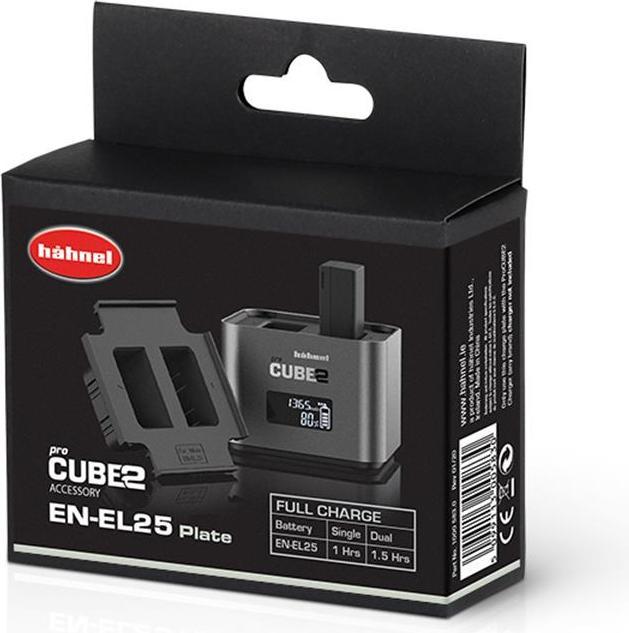 Actual product image Hähnel ProCUBE 2 plate for Nikon EN-EL25 battery camera charger (Camera battery charger)