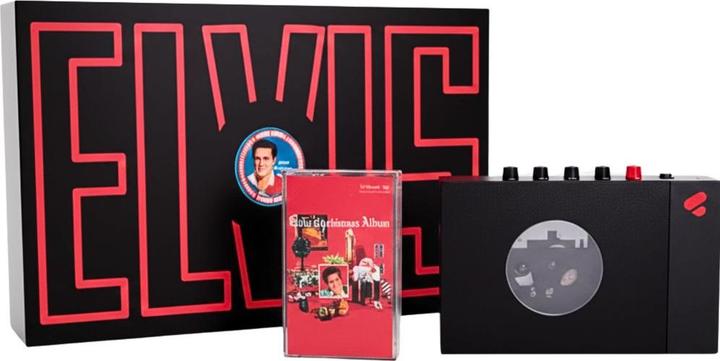 Actual product image we are rewind Elvis: Portable Bluetooth cassette player