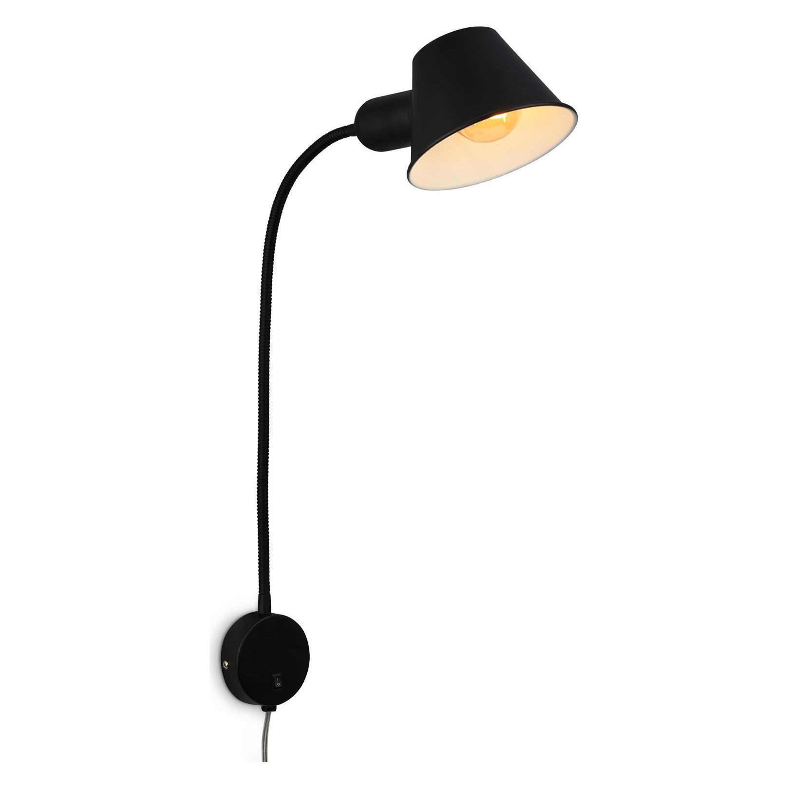 Briloner, Plafondlamp, Bedlamp, Mat Zwart, Excl. 1xE27/max. 10W (E27)