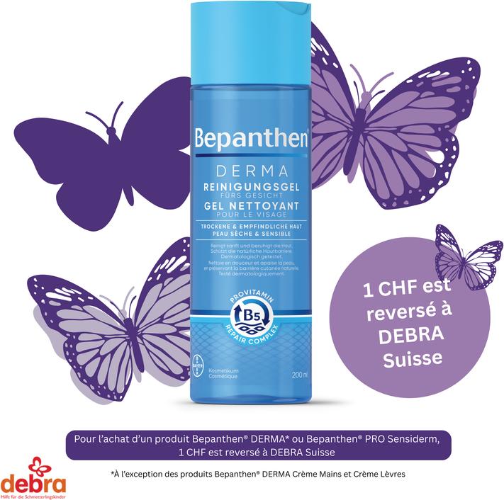 Actual product image Bepanthen Derma Cleansing gel for the face (Cleansing gel, 200 ml)