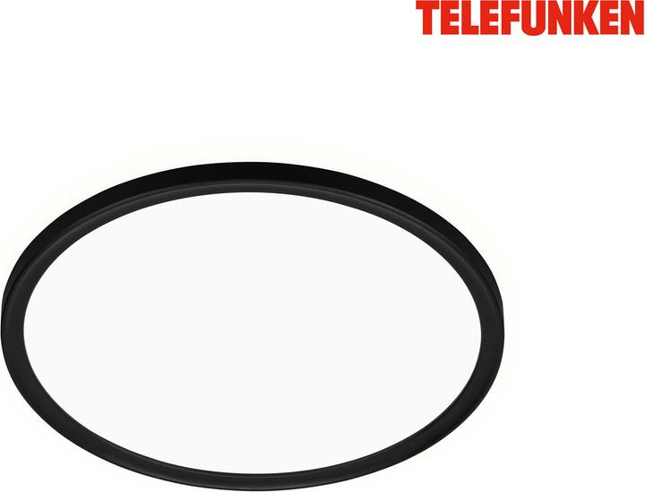 Immagine prodotto Telefunken Plafoniera LED per bagno, nera, LED/18W (2400 lm)