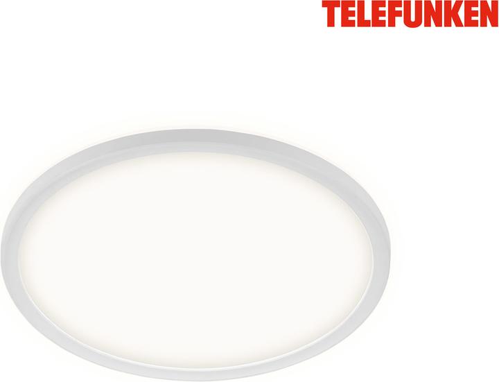 Produktbild Telefunken LED Bad-Deckenleuchte, weiss, LED/18W (2400 lm)