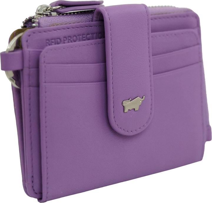 Actual product image Braun Büffel Joy credit card holder RFID protection leather 11 cm