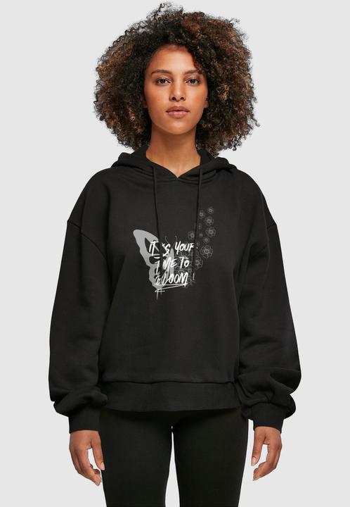 Produktbild Merchcode Ladies Its Your Time To BloomOrganic Oversized Hoody - 112743 (L)