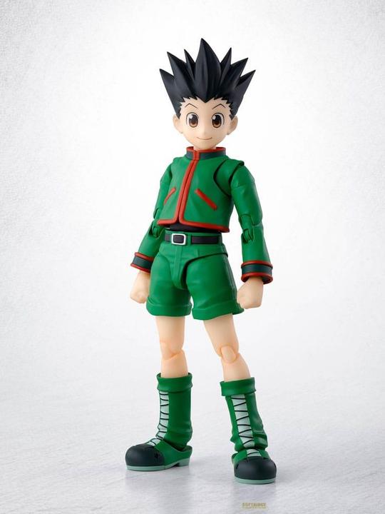 Actual product image Bandai Hunter x Hunter S.H.Figuarts action figure Gon 14 cm