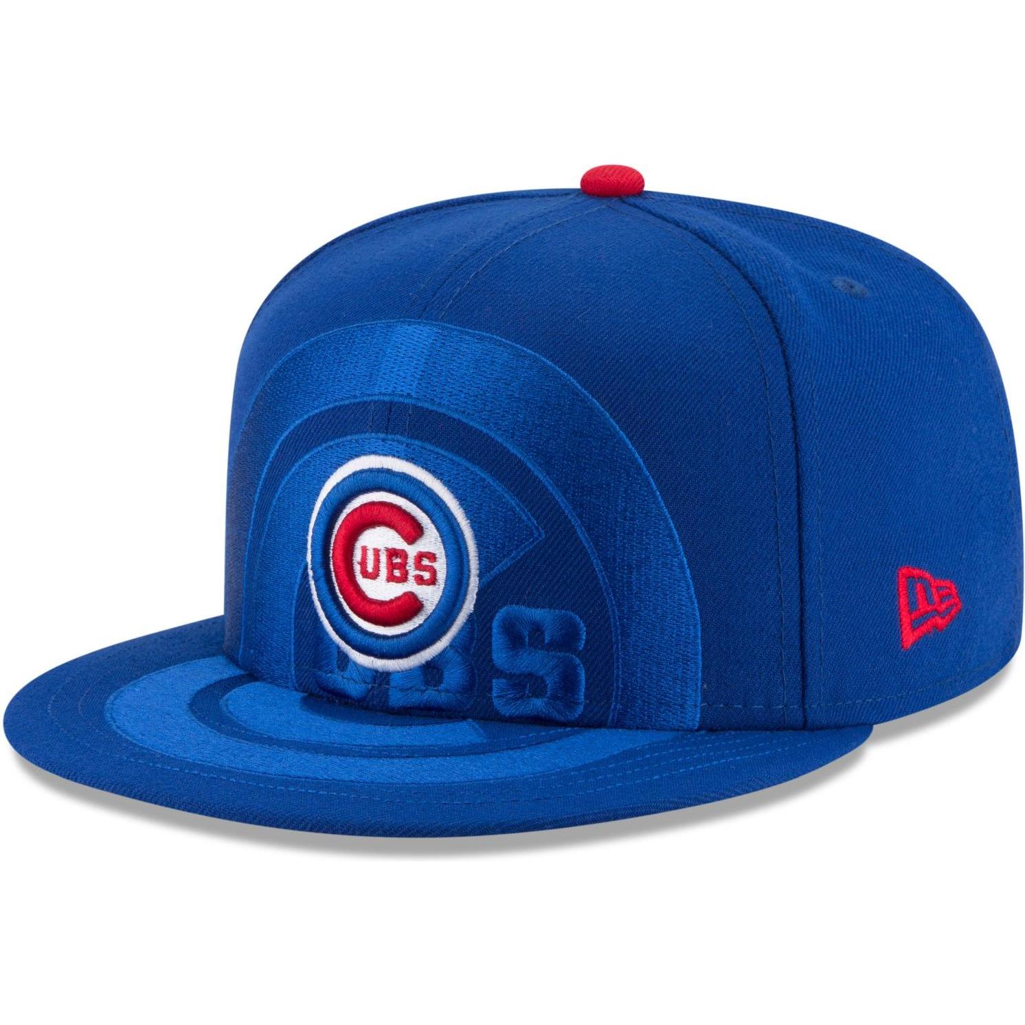 New Era, Herren, Cap, 59Fifty Fitted Cap - SPILL Chicago Cubs - 7 7/8, Blau, (7 7/8)
