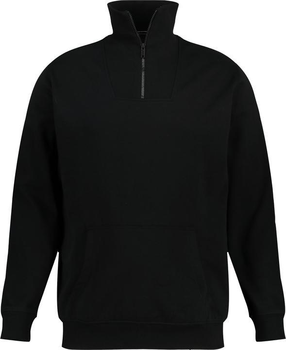 Produktbild JP1880 Troyer, Sweat, Stehkragen mit Zipper, Kängurutasche (XL)