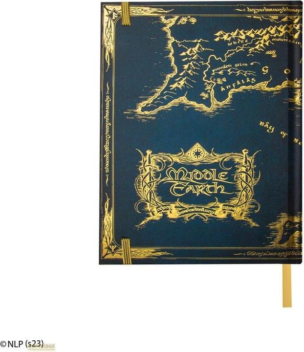 Produktbild Cinereplicas Herr der Ringe Notizbuch Map of Middle Earth (Harter Einband)