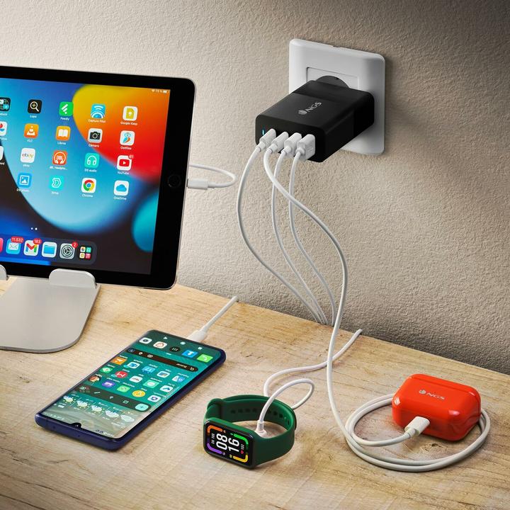 Image du produit NGS BUD 100W (100 W, 4 ports)