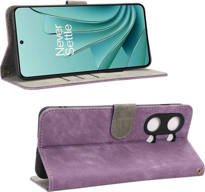 Image du produit Cover-Discount OnePlus Nord 3 - Étui avec bloqueur RFID violet (OnePlus Nord 3)