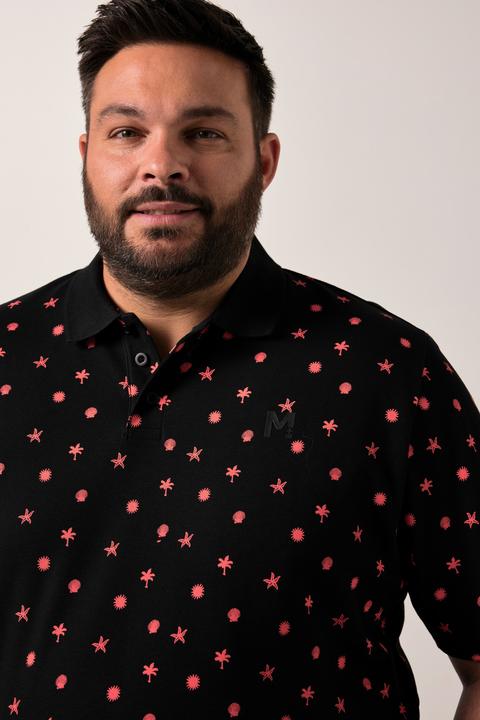 Produktbild Men+ Poloshirt, Piqué, Alloverprint, Halbarm (8XL)
