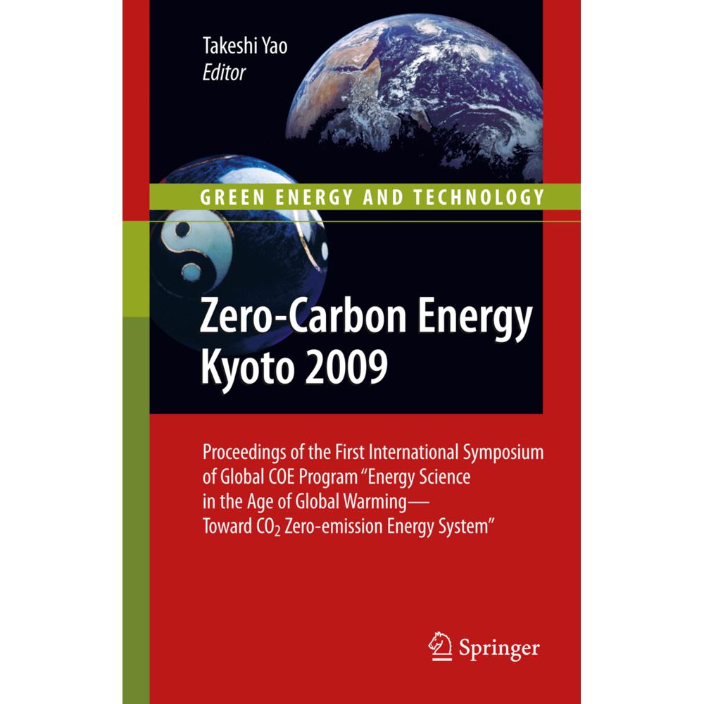 Zero-Carbon Energy Kyoto 2009, Fachbücher von Takeshi Yao
