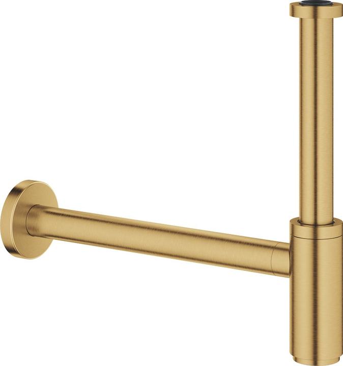 Grohe Siphon pour lavabo 1 1/4" (cool sunrise brossé) (Siphon en bouteille, 1 1/4")
