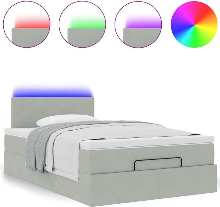 Produktbild vidaXL Ottoman-Bett (120 x 200 cm)