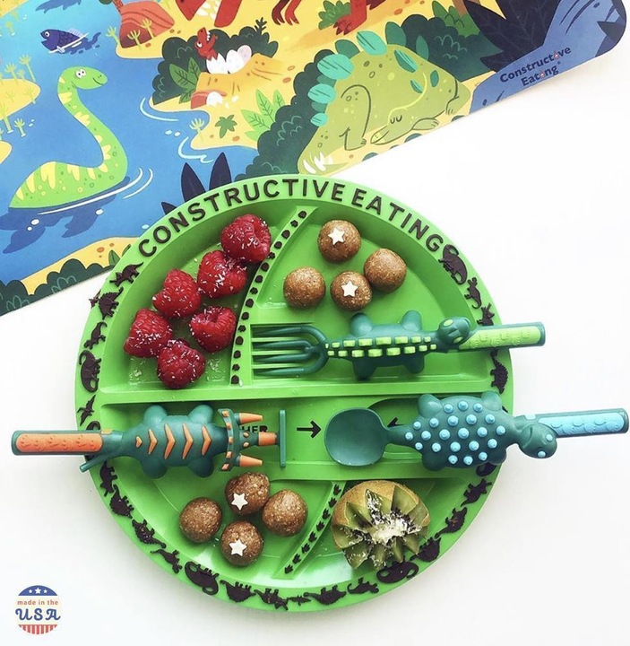 Actual product image Constructive Eating Dinosaur