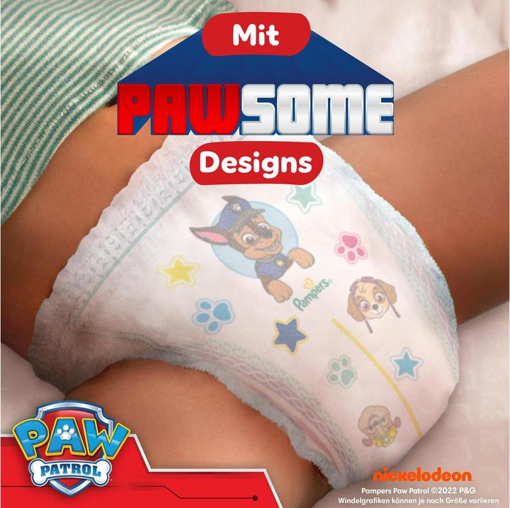Actual product image Pampers Baby-Dry Pants Paw Patrol (Size 6, Monthly box, 138 pcs.)