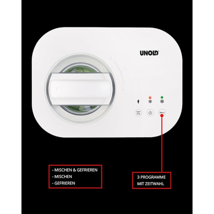 Actual product image Unold 48820 Snow ice cream maker (EU plug)