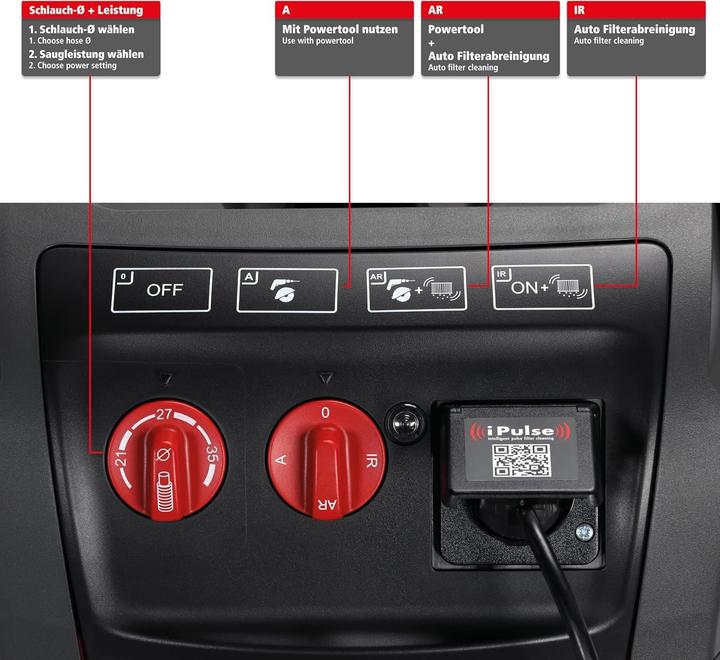 Produktbild starmix iPulse H-1635 Safe Plus (Nass-Trockensauger)