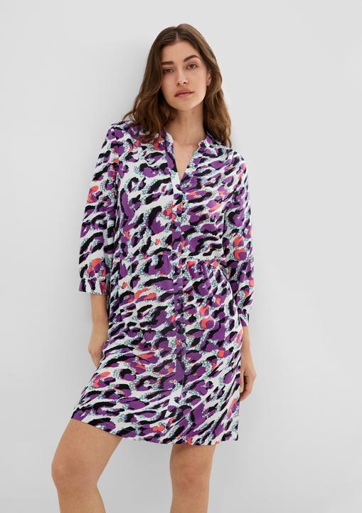 Image du produit s.Oliver Kleid Volantkleid aus Viskose (34)