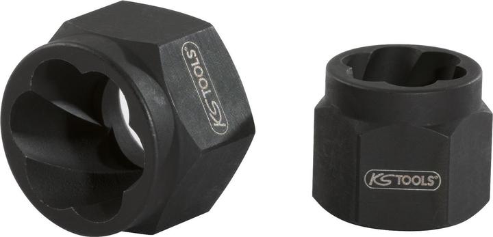 Actual product image KS Tools Spiral profile socket nut, M8