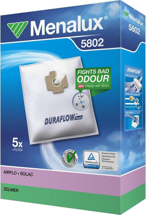 Produktbild Electrolux Menalux 5802 AIRFLO / ZELMER Meteor (5x)