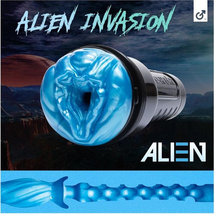 Produktbild Fleshlight Alien Blau