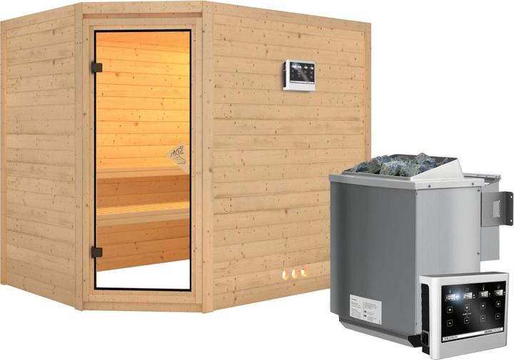 Produktbild Karibu Tanami ohne Dachkranz (9 KW Bio externe Steuerung)