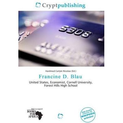 Francine D. Blau, Fachbücher
