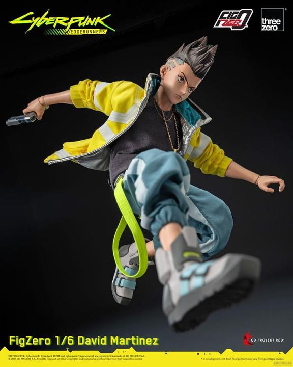 Produktbild ThreeZero Cyberpunk: Edgerunners FigZero Actionfigur 1/6 David Martinez 28 cm
