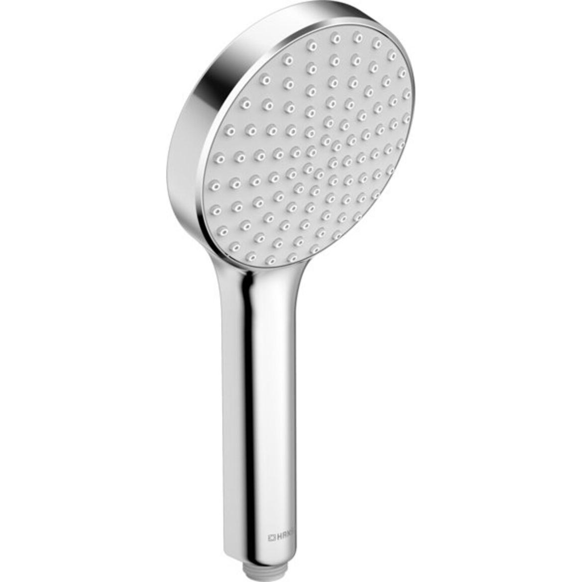 Hansa, Duschbrause, HANSAACTIVEJET Handbrause, 1-strahlig, Durchmesser 120mm, 84310100 (1 Strahlarten, 15 l/min)