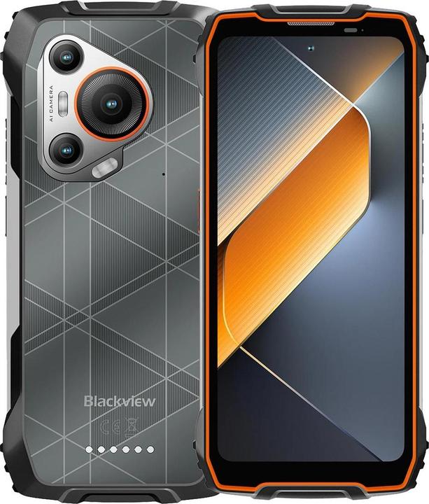 Produktbild Blackview MOBILE PHONE ROCK 2/8/256GB ORANGE (256 GB, Orange, 6.67", 4G)