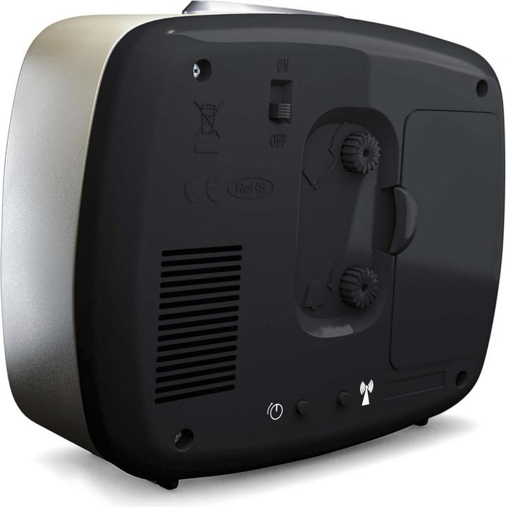 Mebus 25362 Analogue radio-controlled alarm clock