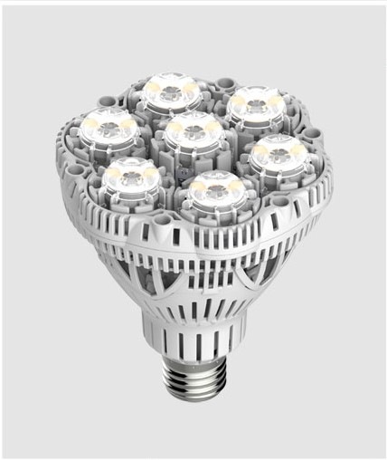 Sansi Lampadina LED per la coltivazione - Spettro completo à 36 Watt (LED, 220 V)