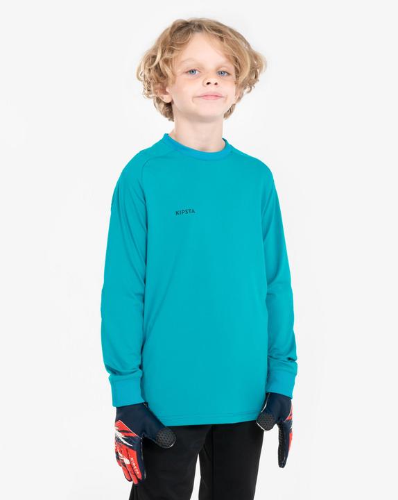Produktbild Kipsta Kinder Fussball Torwarttrikot - F100 türkis (12XL)