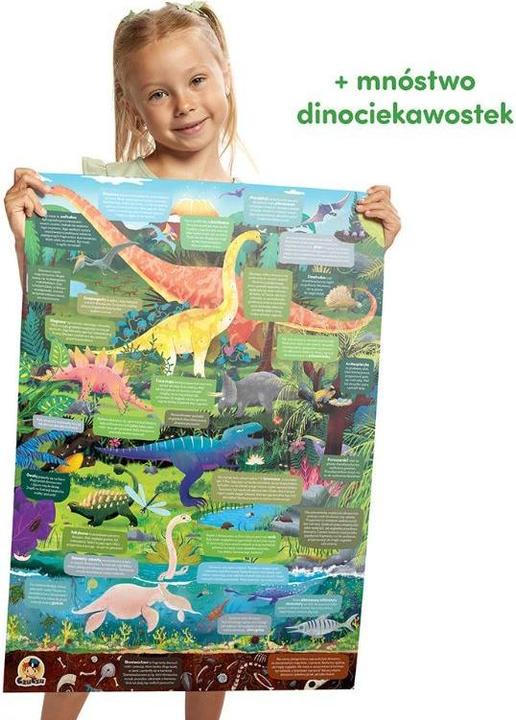 Actual product image Czuczu Observation puzzle - Dinosaurs