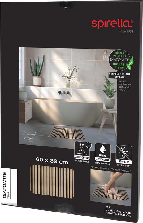 Immagine prodotto spirella Diatomite (61 x 40 cm)