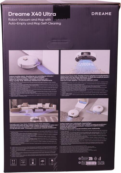 Immagine prodotto Dreame X40 Ultra (12000 Pa, Panni di pulizia (rotanti))