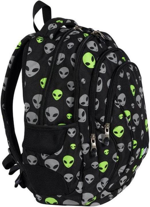 Actual product image St. Majewski Backpack Majewski St. Right BP-02 Reflective Aliens