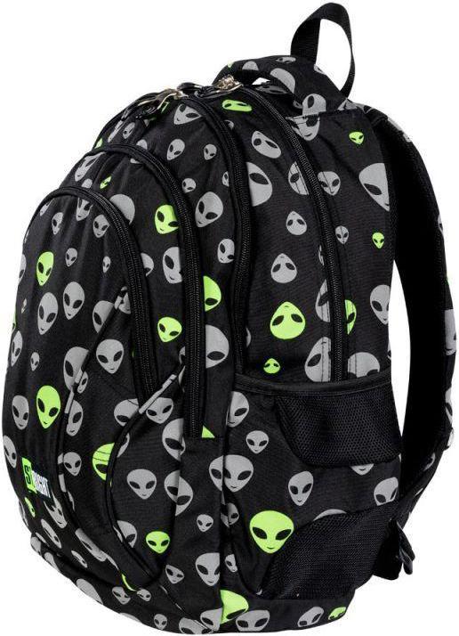 Actual product image St. Majewski Backpack Majewski St. Right BP-02 Reflective Aliens