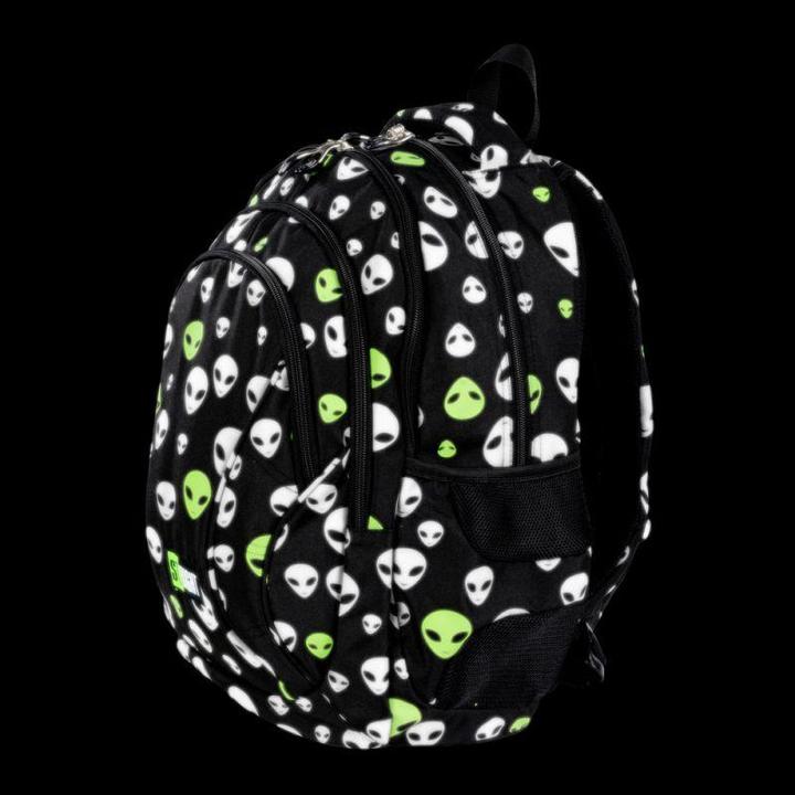 Actual product image St. Majewski Backpack Majewski St. Right BP-02 Reflective Aliens