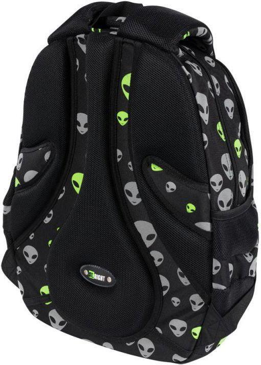 Actual product image St. Majewski Backpack Majewski St. Right BP-02 Reflective Aliens
