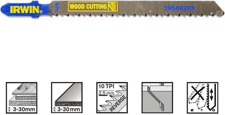 Productafbeelding Irwin Houtzaag 100 mm "" T101BR