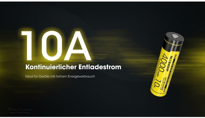 Immagine prodotto Nitecore NL1840HP (1 pz., 18650, 4000 mAh)