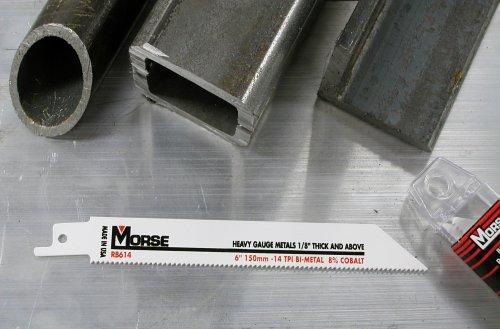 Produktbild Morse Saber saw blade bi-metal Master Cobalt 14TPI 152 x 20 x 0.9 mm 5 pcs. (MORSE-PTA-RB614T05)