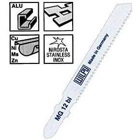 WILPU, Sägeblatt, Saws for aluminum, color for metals MG 12 bi