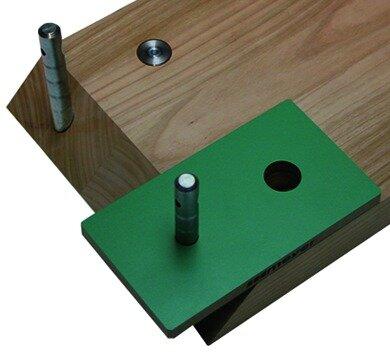Actual product image Meyer Drilling template for angle dowel (1 pcs.)