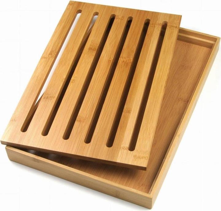 Produktbild Kinghoff BREAD Cutting board with tray 37 x 23cm KH-1217