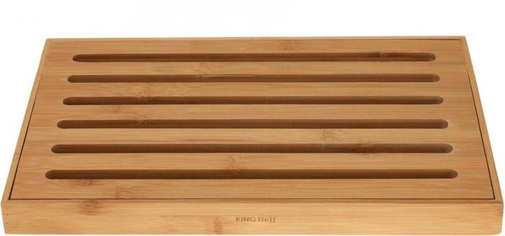 Produktbild Kinghoff BREAD Cutting board with tray 37 x 23cm KH-1217